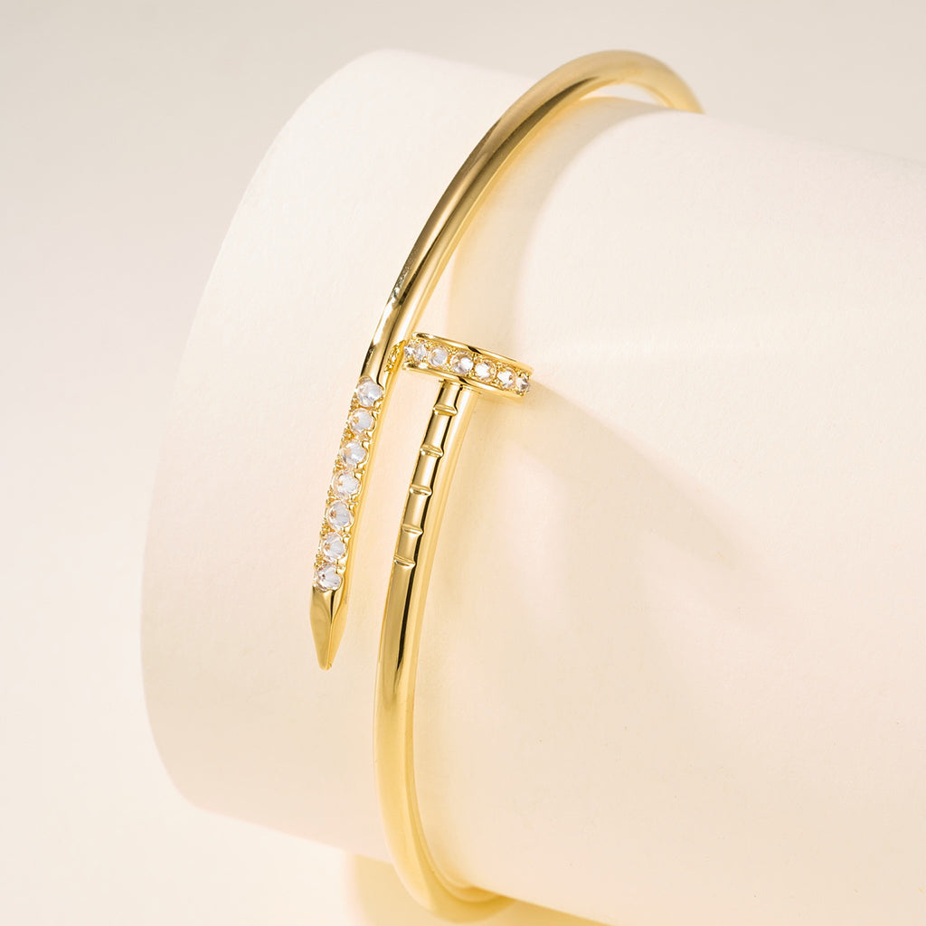 [⭐Mirelle]JUSTE BRACELET 2.5MM DIAMONDS