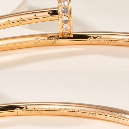 [⭐Mirelle]JUSTE BRACELET 2.5MM DIAMONDS