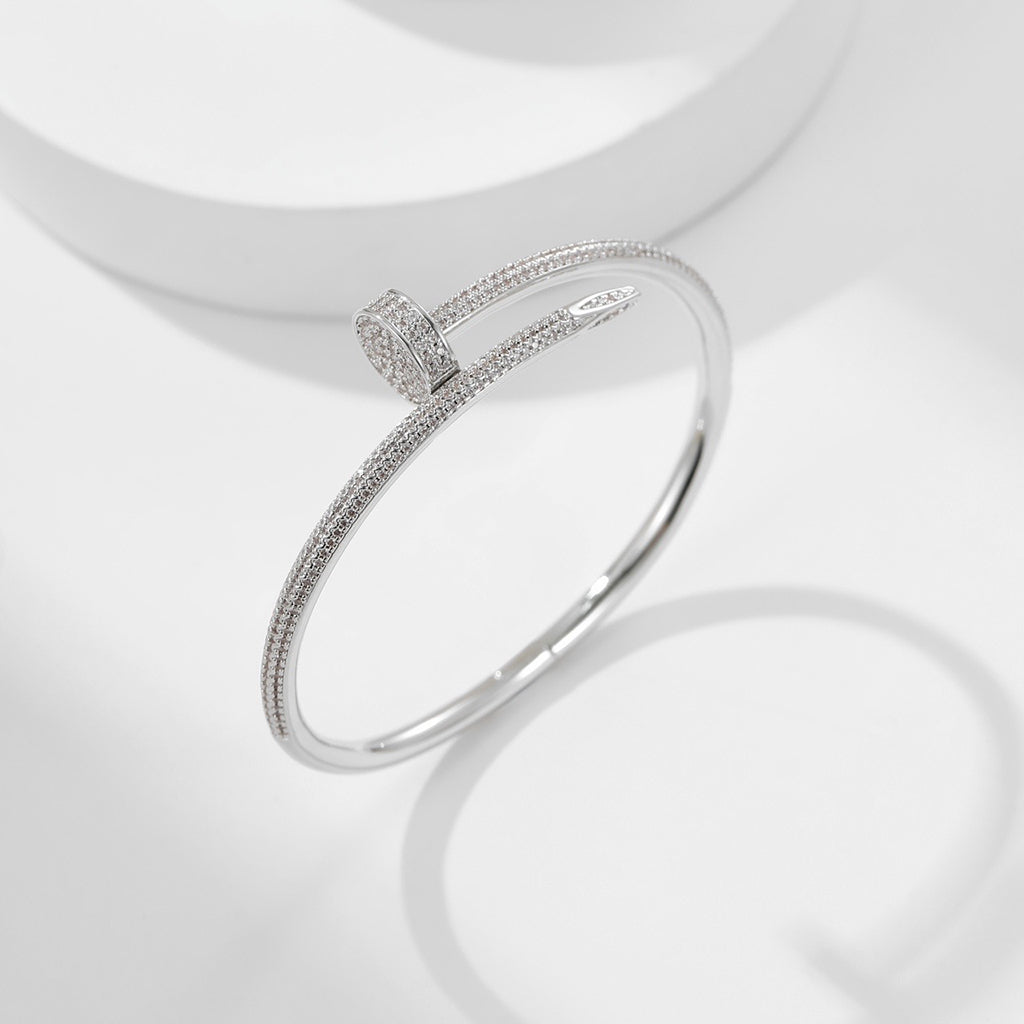 [⭐Mirelle]JUSTE BRACELET 3.5MM ALL DIAMONDS