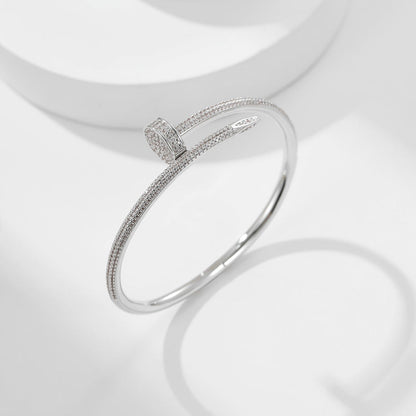 [⭐Mirelle]JUSTE BRACELET 3.5MM ALL DIAMONDS