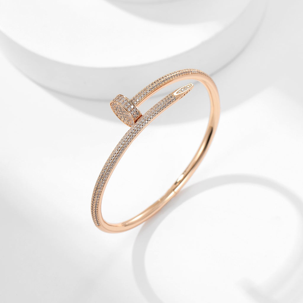 [⭐Mirelle]JUSTE BRACELET 3.5MM ALL DIAMONDS