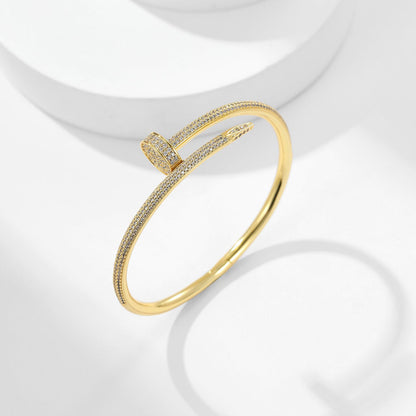 [⭐Mirelle]JUSTE BRACELET 3.5MM ALL DIAMONDS