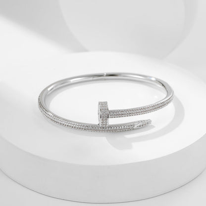 [⭐Mirelle]JUSTE BRACELET 3.5MM ALL DIAMONDS