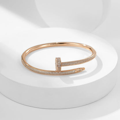 [⭐Mirelle]JUSTE BRACELET 3.5MM ALL DIAMONDS
