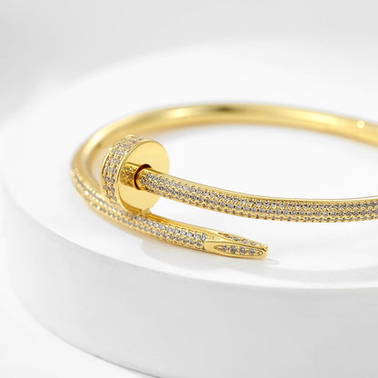 [⭐Mirelle]JUSTE BRACELET 3.5MM ALL DIAMONDS
