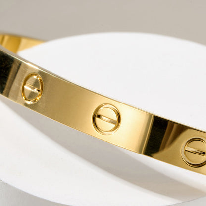 [⭐Mirelle]LOVE BRACELET 6.1MM OPEN CUFF