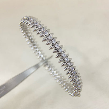 [⭐Mirelle]CLASH  BRACELET 8MM DIAMONDS