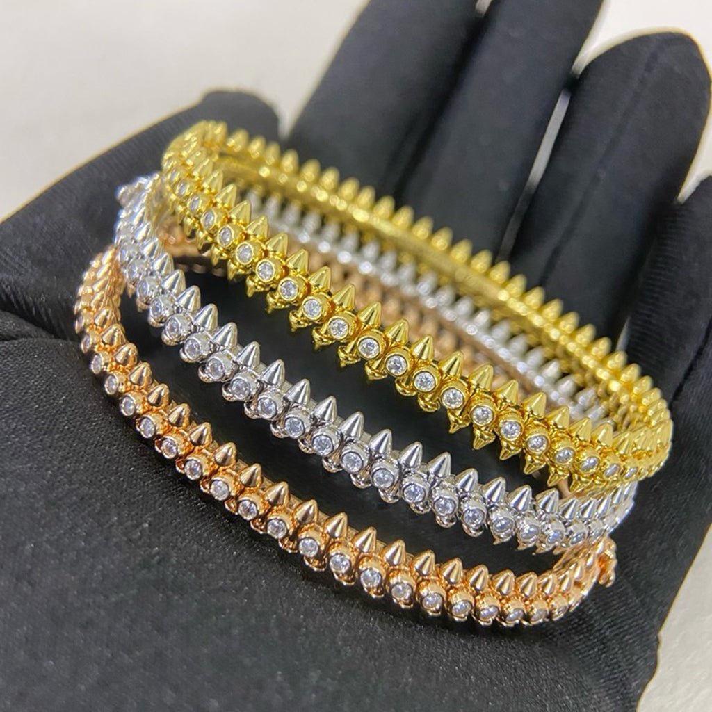 [⭐Mirelle]CLASH  BRACELET 8MM DIAMONDS
