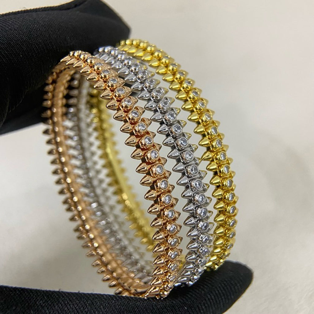 [⭐Mirelle]CLASH  BRACELET 8MM DIAMONDS