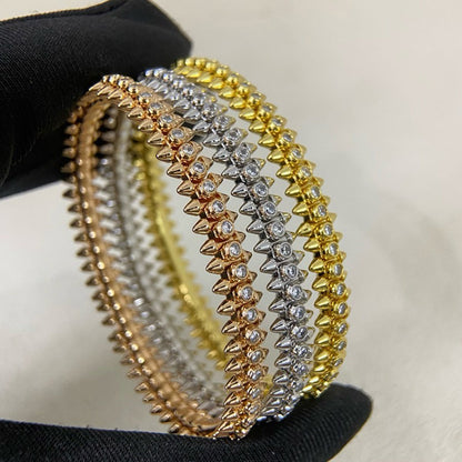 [⭐Mirelle]CLASH  BRACELET 8MM DIAMONDS