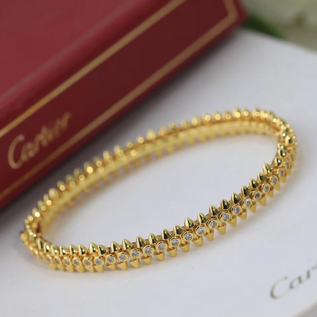 [⭐Mirelle]CLASH  BRACELET 8MM DIAMONDS