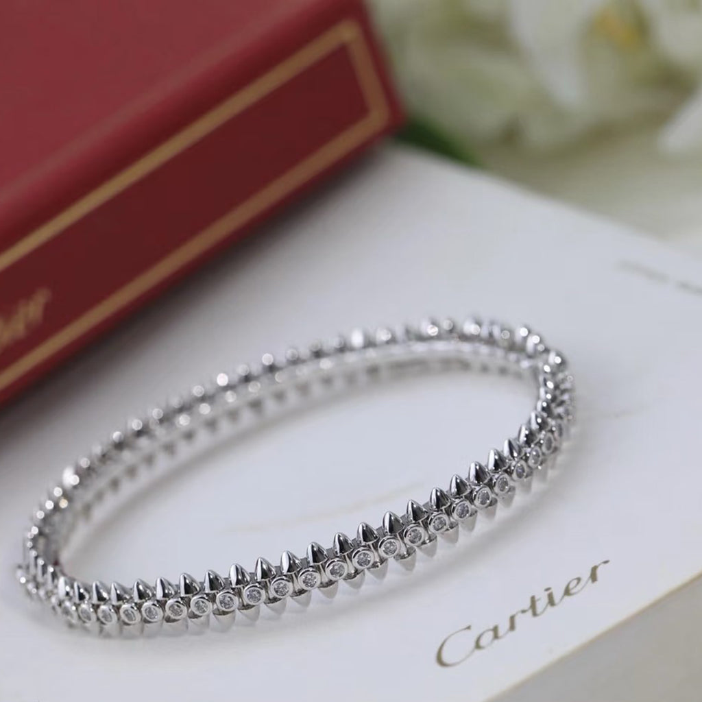 [⭐Mirelle]CLASH  BRACELET 8MM DIAMONDS