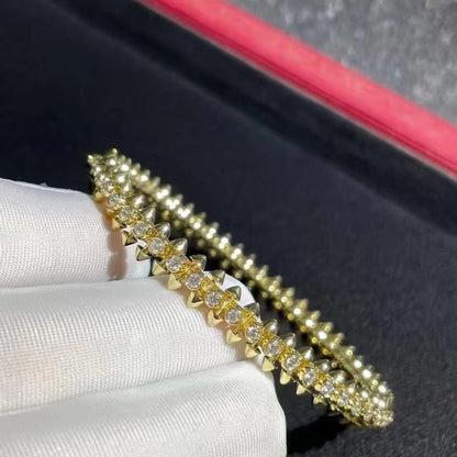[⭐Mirelle]CLASH  BRACELET 8MM DIAMONDS