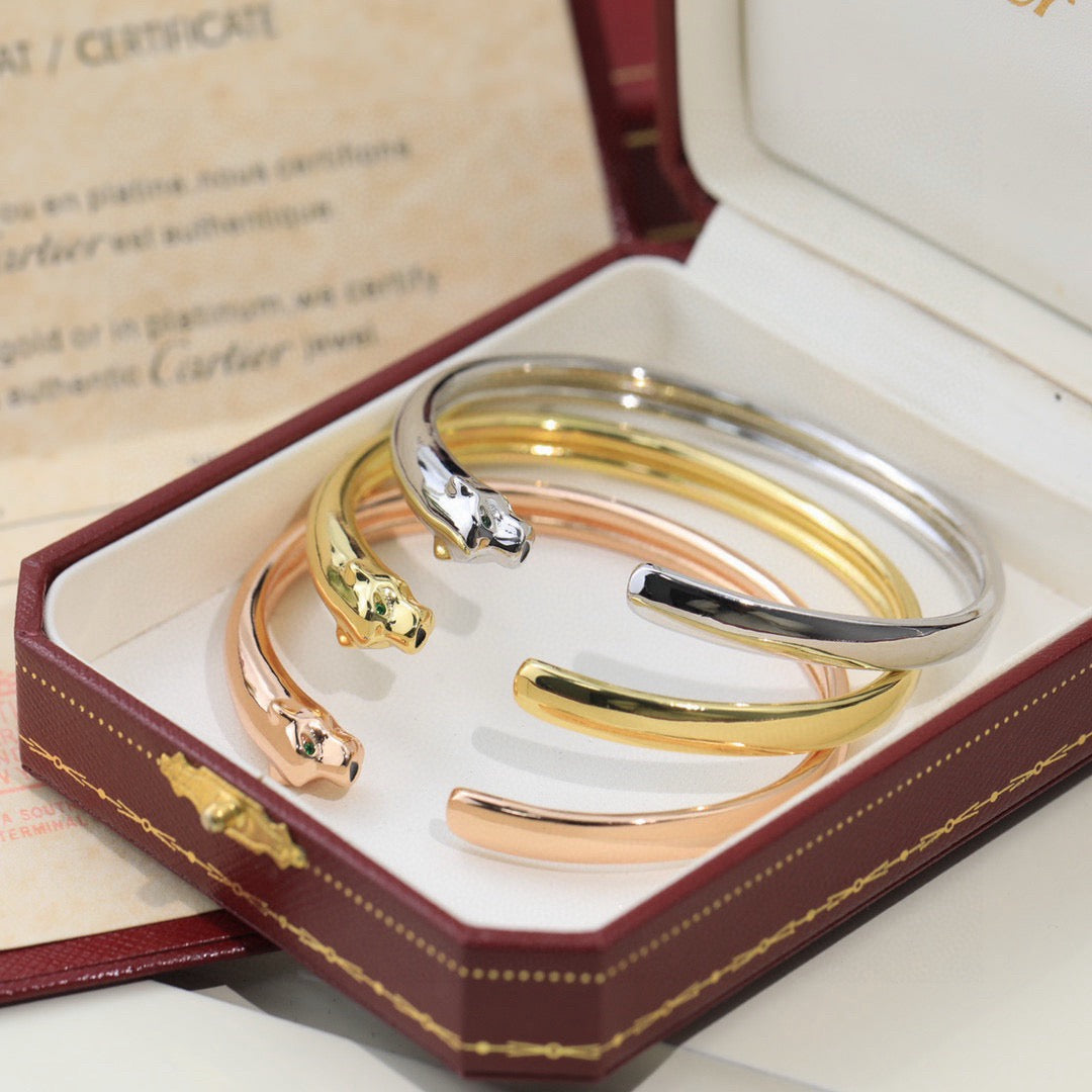 [⭐Mirelle]PANTHERE OPEN BRACELET