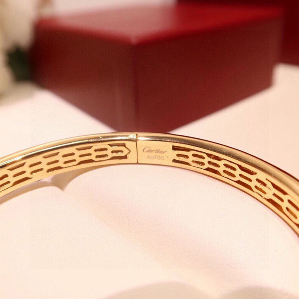 [⭐Mirelle]PANTHERE BIG BRACELET DIAMONDS