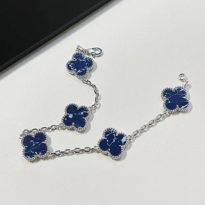 [⭐Mirelle]CLOVER 5 MOTIF PIETERSITE BRACELET COLLECTION