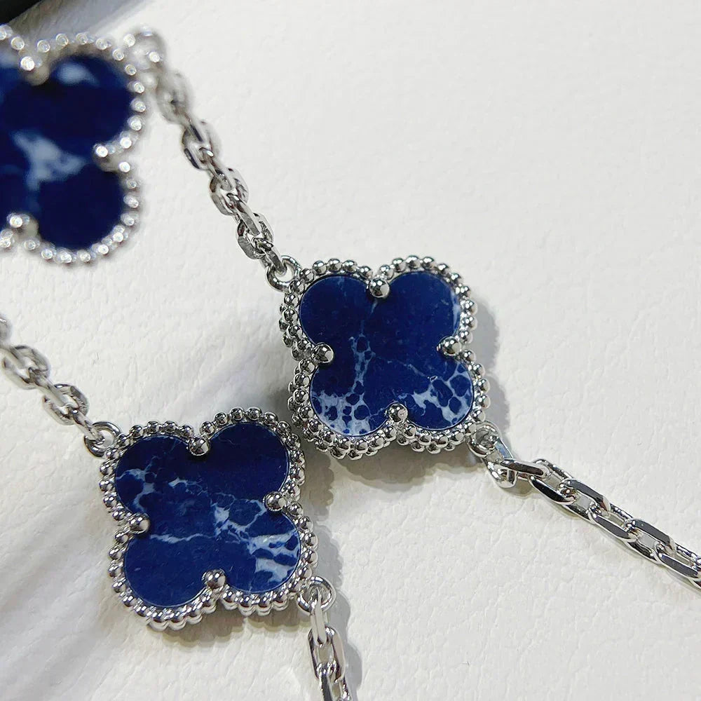 [⭐Mirelle]CLOVER 5 MOTIF PIETERSITE BRACELET COLLECTION