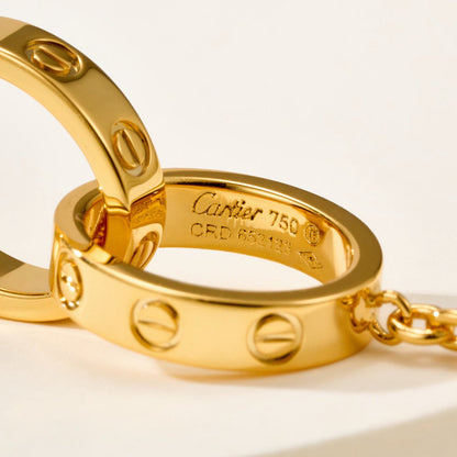 [⭐Mirelle]LOVE BRACELET DOUBLE RING