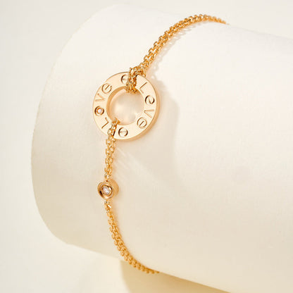 [⭐Mirelle]LOVE BRACELET 2 DIAMOND