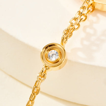 [⭐Mirelle]LOVE BRACELET 2 DIAMOND