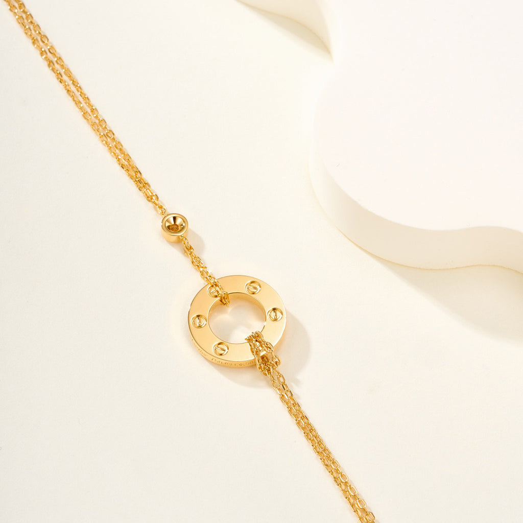 [⭐Mirelle]LOVE BRACELET 2 DIAMOND