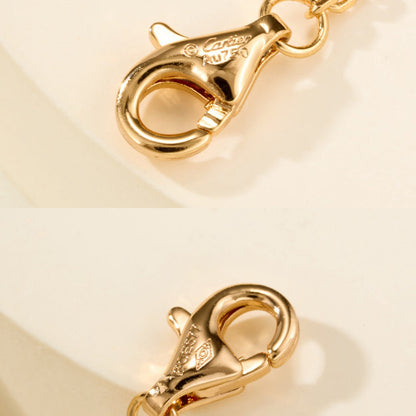 [⭐Mirelle]LOVE DOUBLE RING FULL DIAMOND BRACELET