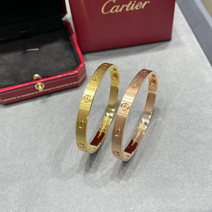 [⭐Mirelle]LOVE BRACELET 6.1MM BRUSHED