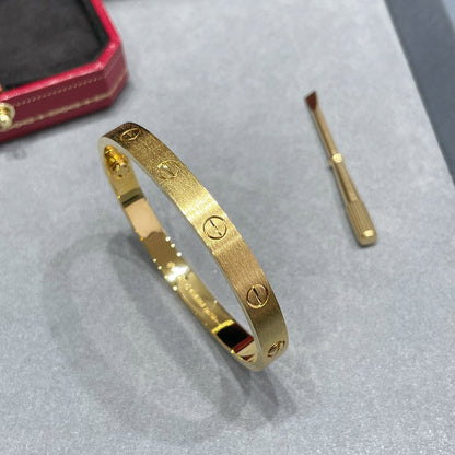 [⭐Mirelle]LOVE BRACELET 6.1MM BRUSHED