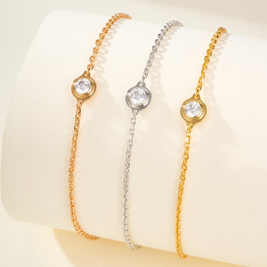 [⭐Mirelle]DAMOUR BRACELET 1 DIAMOND