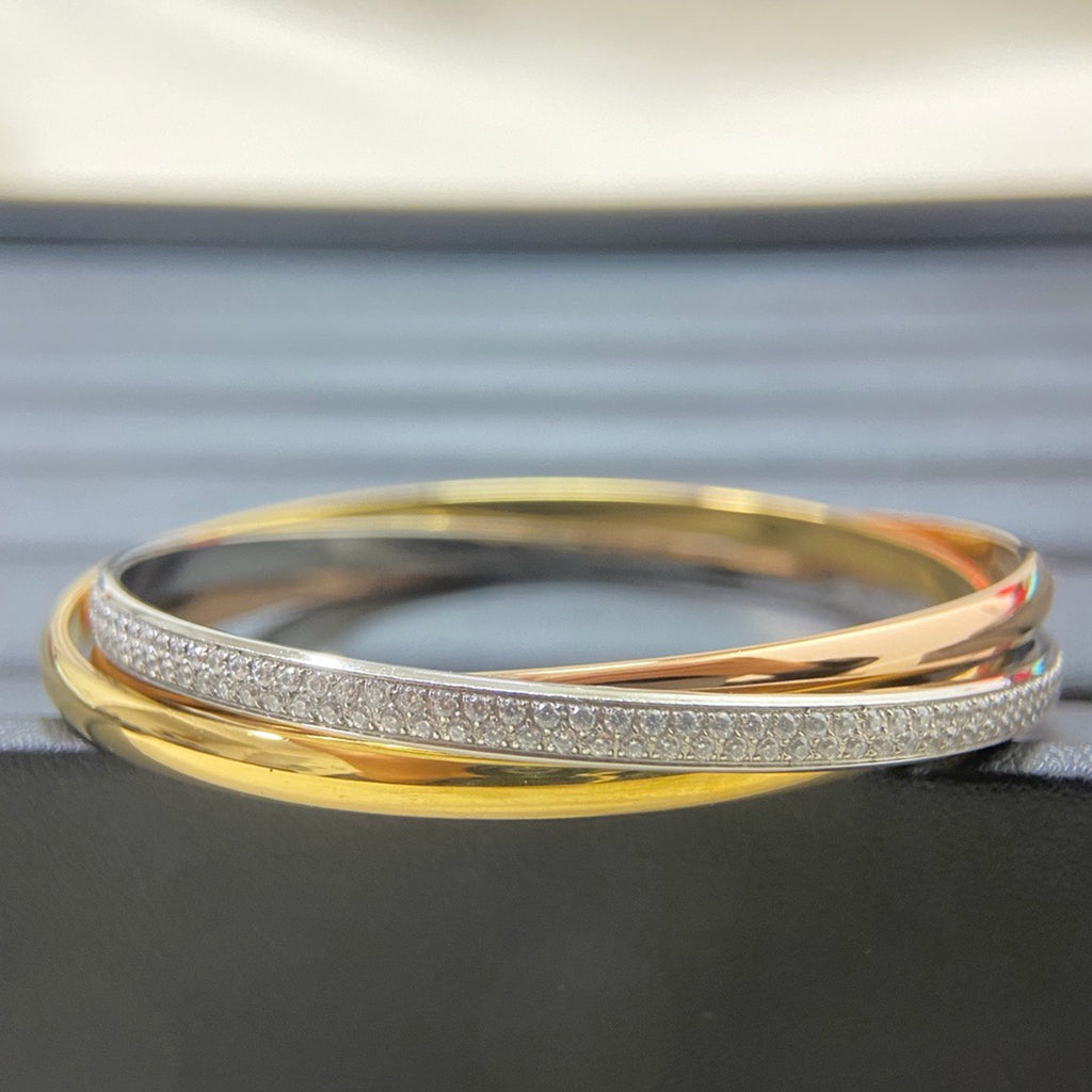 [⭐Mirelle]TRINITY 2.8MM SMALL BRACELET