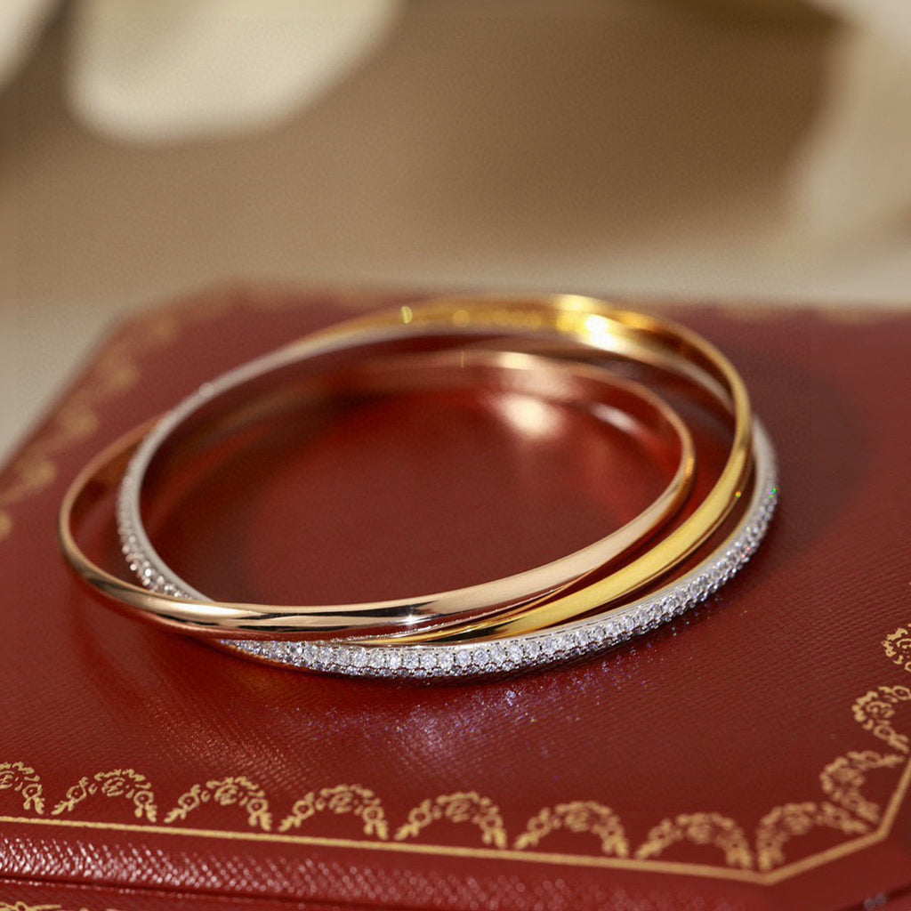 [⭐Mirelle]TRINITY 2.8MM SMALL BRACELET