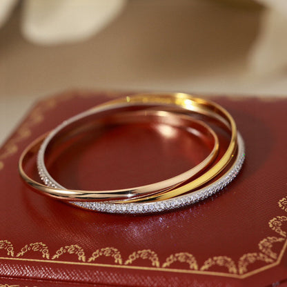 [⭐Mirelle]TRINITY 2.8MM SMALL BRACELET
