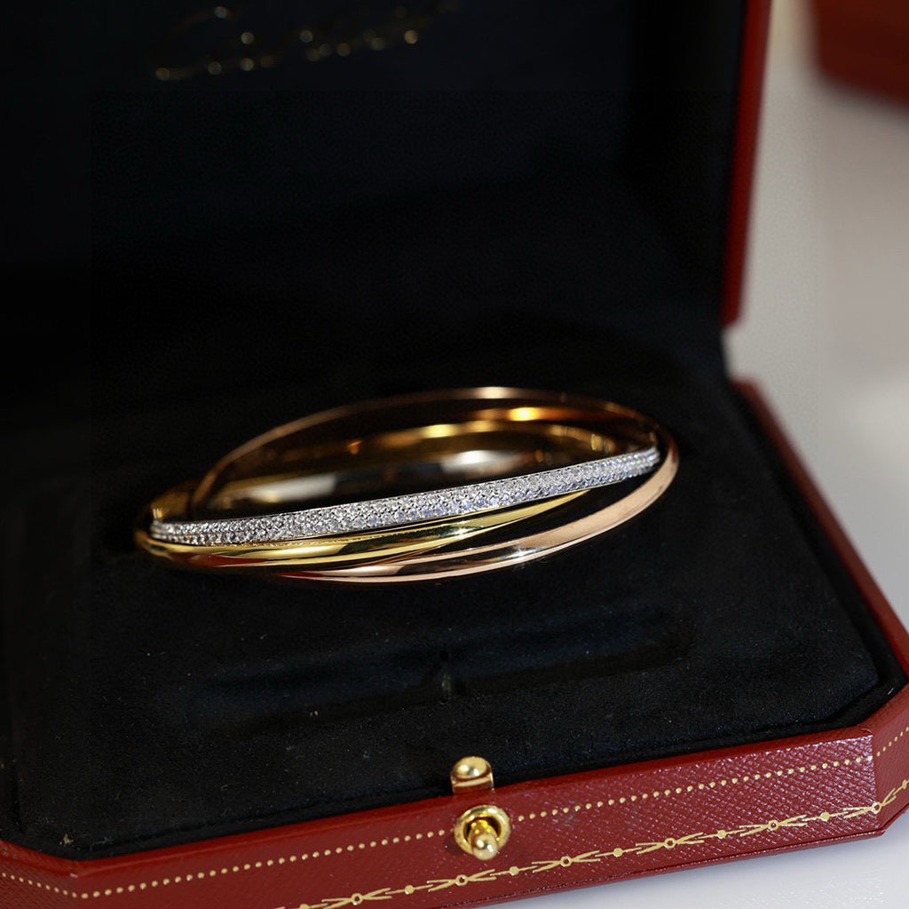 [⭐Mirelle]TRINITY 2.8MM SMALL BRACELET