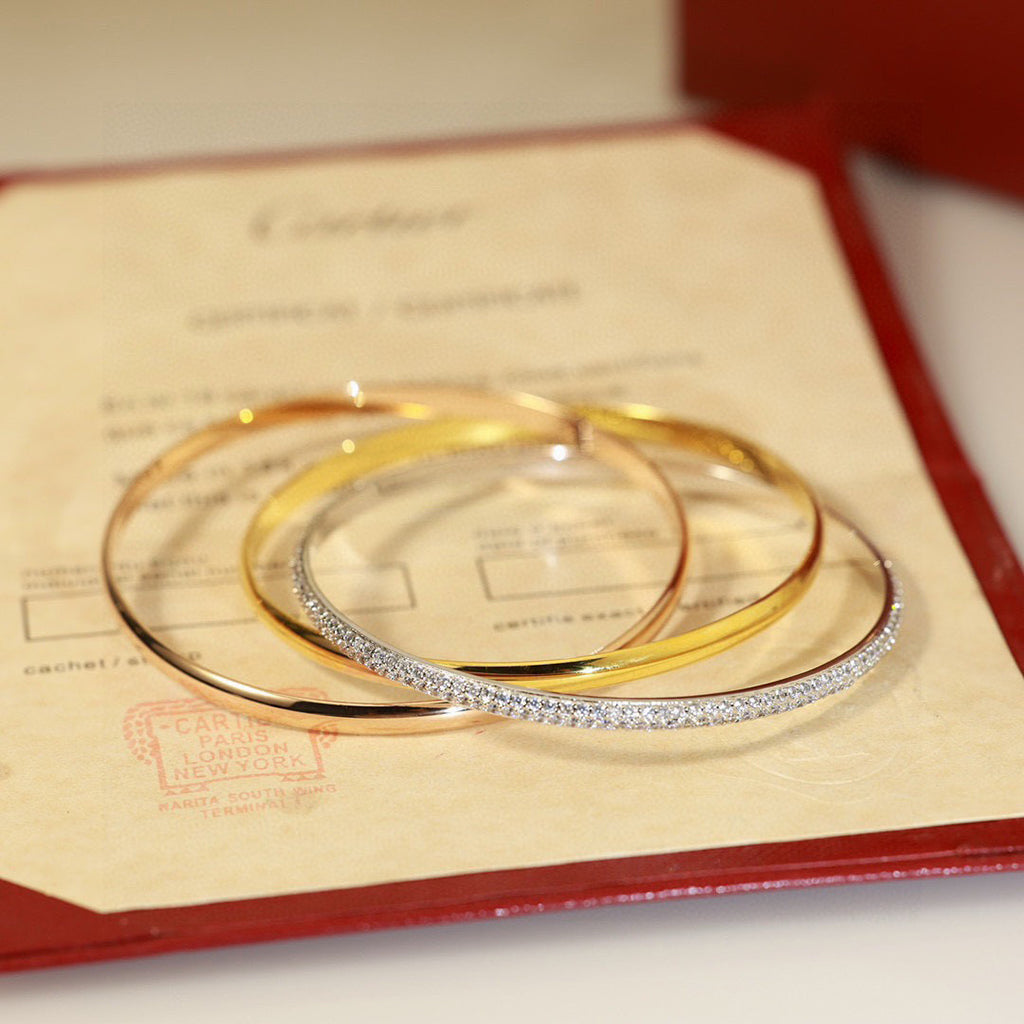 [⭐Mirelle]TRINITY 2.8MM SMALL BRACELET