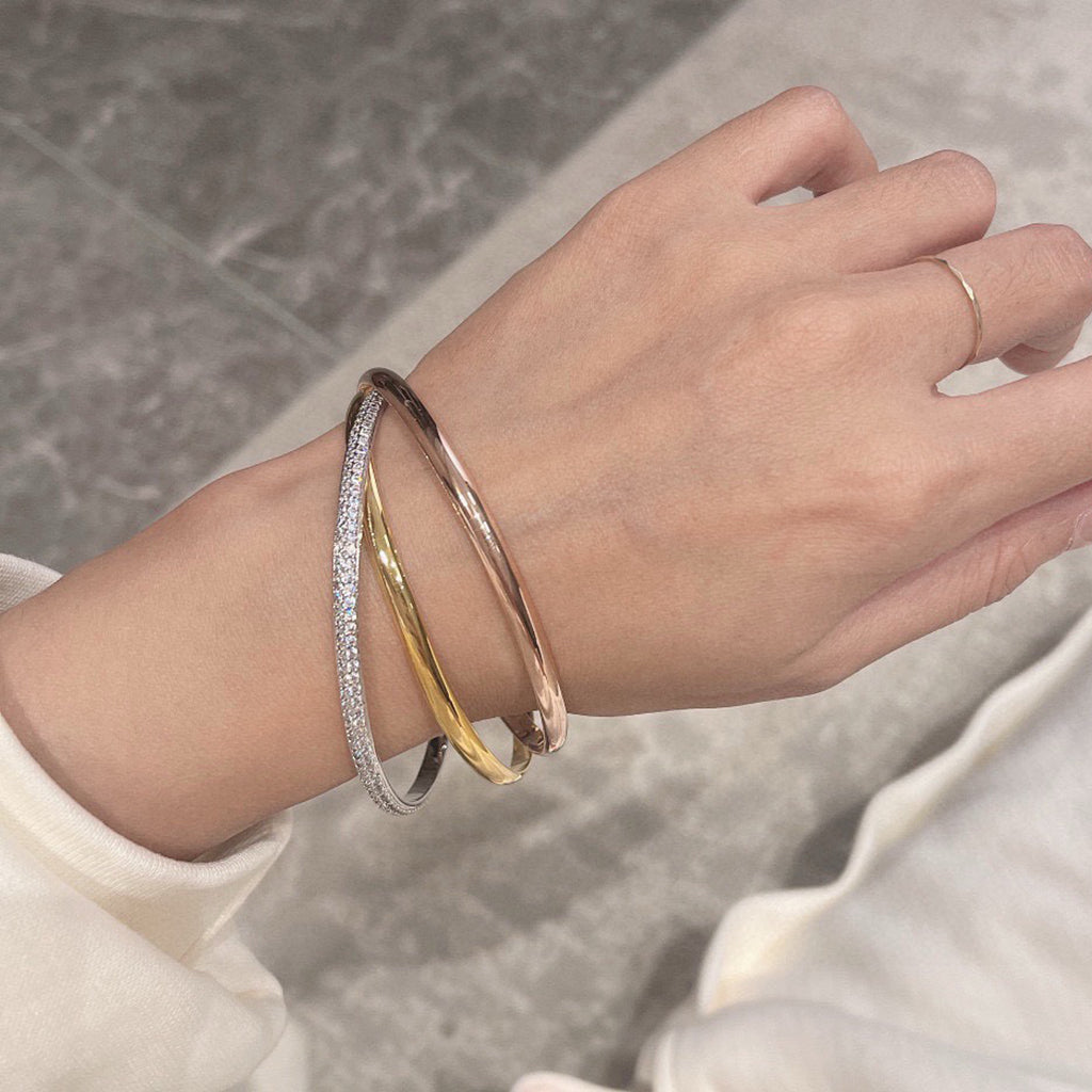 [⭐Mirelle]TRINITY 2.8MM SMALL BRACELET