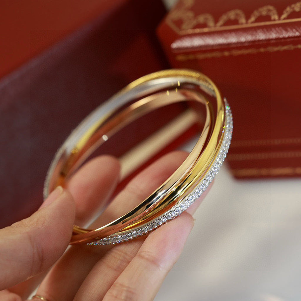 [⭐Mirelle]TRINITY 2.8MM SMALL BRACELET