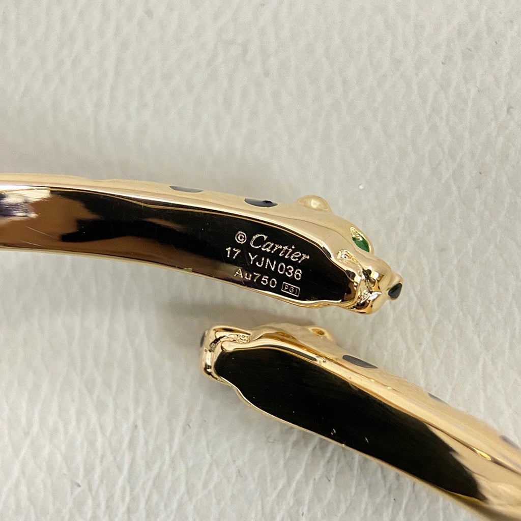 [⭐Mirelle]PANTHERE DOUBLE HEADED OPEN BRACELET