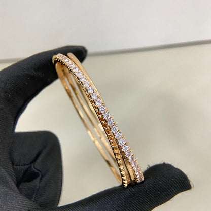 [⭐Mirelle]ETINCELLE HALF-PAVED DIAMOND BRACELET