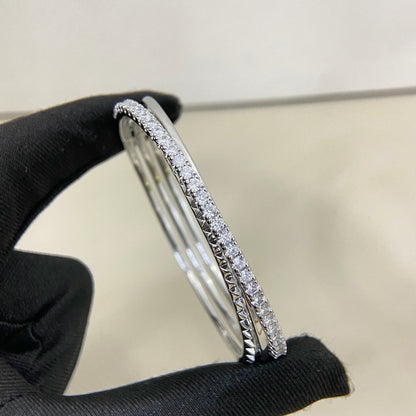 [⭐Mirelle]ETINCELLE HALF-PAVED DIAMOND BRACELET