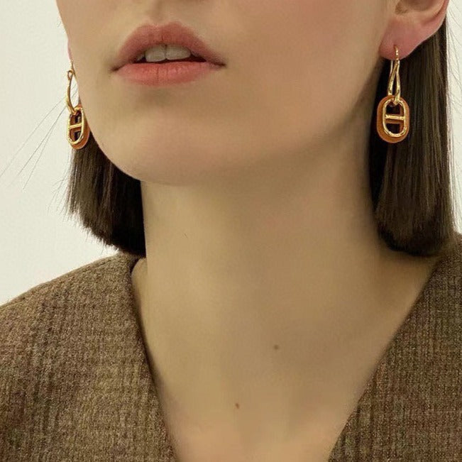 [⭐Mirelle]HM O'MAILLON GOLD EARRINGS