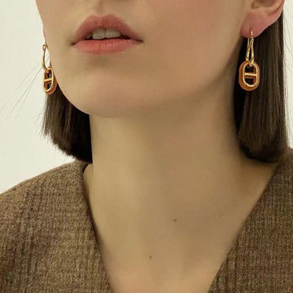 [⭐Mirelle]HM O'MAILLON GOLD EARRINGS