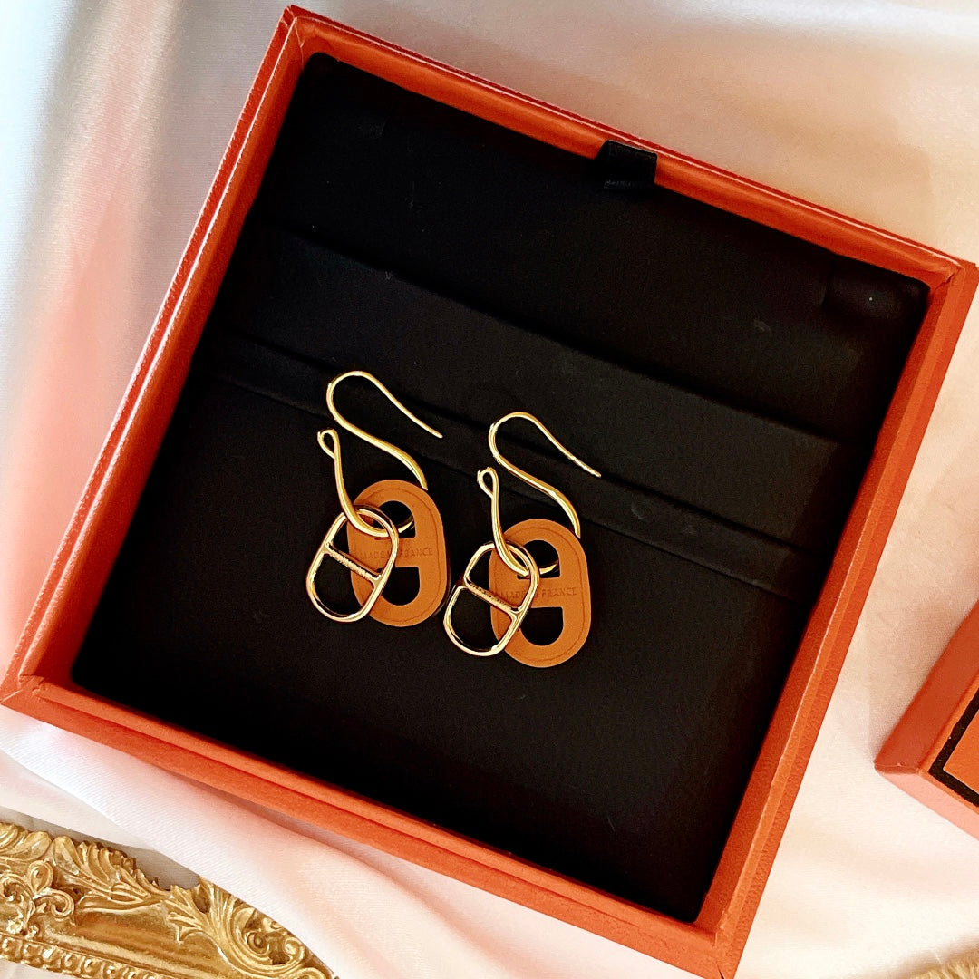 [⭐Mirelle]HM O'MAILLON GOLD EARRINGS