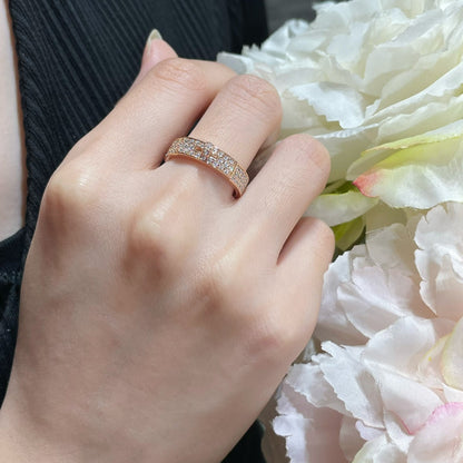 [⭐Mirelle]KELLY PINK GOLD DIAMOND RING