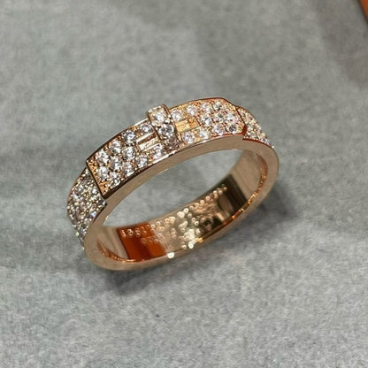 [⭐Mirelle]KELLY PINK GOLD DIAMOND RING