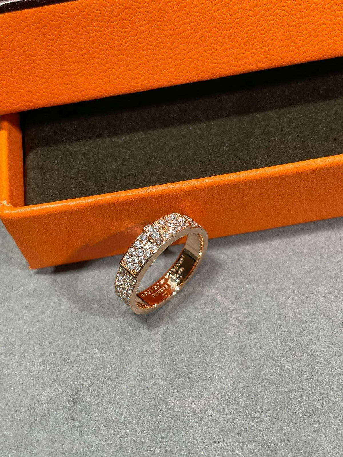 [⭐Mirelle]KELLY PINK GOLD DIAMOND RING