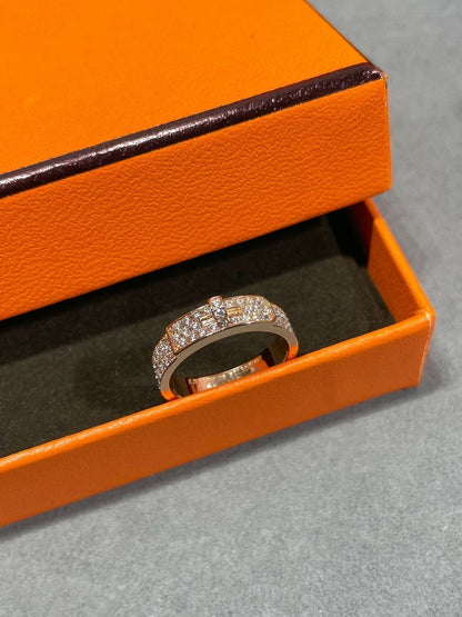 [⭐Mirelle]KELLY PINK GOLD DIAMOND RING