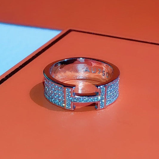 [⭐Mirelle]H RING FULL DIAMOND