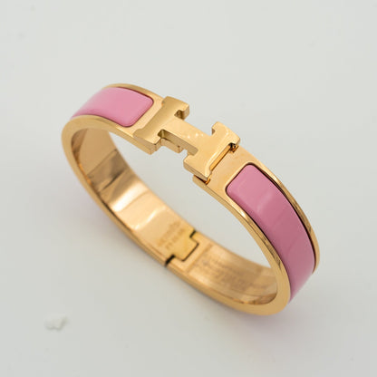 [⭐Mirelle]H PINK BRACELET