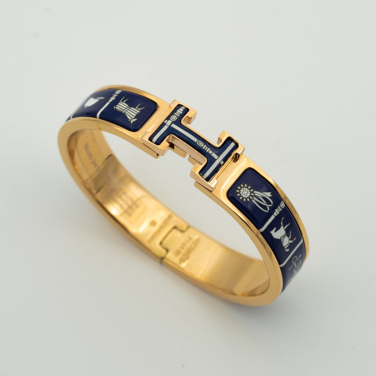 [⭐Mirelle]H BRACELET BLUE CERAMIC