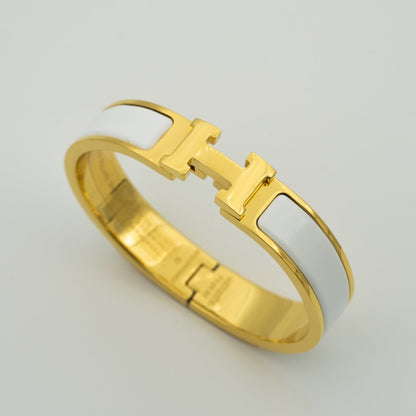 [⭐Mirelle]H WHITE BRACELET